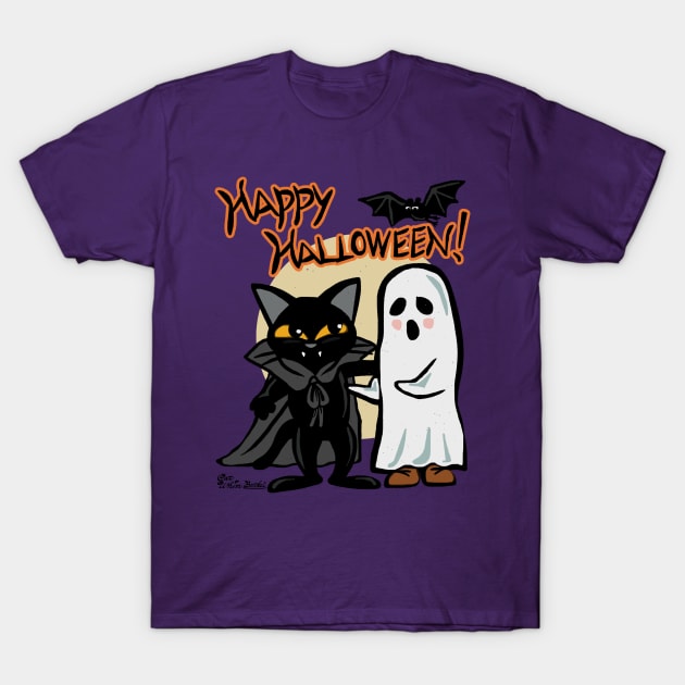 Halloween with you T-Shirt by BATKEI